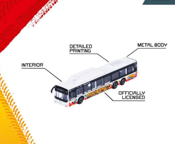 Majorette City MAN Autobus - Police Lions Coach