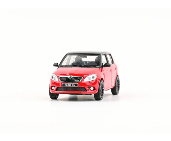 1:43 Škoda Fabia II FL RS (2010) - Červená Corrida