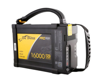 Gens Ace LiPo Tattu série - 12S 16000mAh (25C) (HV) LiPo s konektorem AS150U-F 