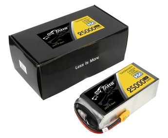 Gens Ace LiPo Tattu serie - 6S 25000mAh 22,8V HV (10C) s konektorem XT90-S 