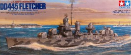 1:350 US Navy DD445 Fletcher